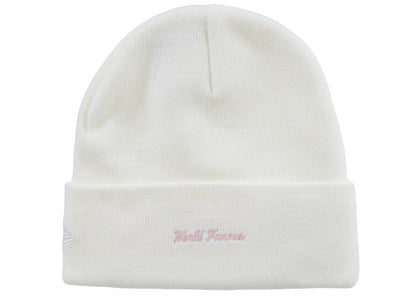 Supreme New Era Box Logo Beanie (FW25) White