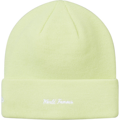 Supreme New Era Box Logo Beanie (FW17) Pale Lime
