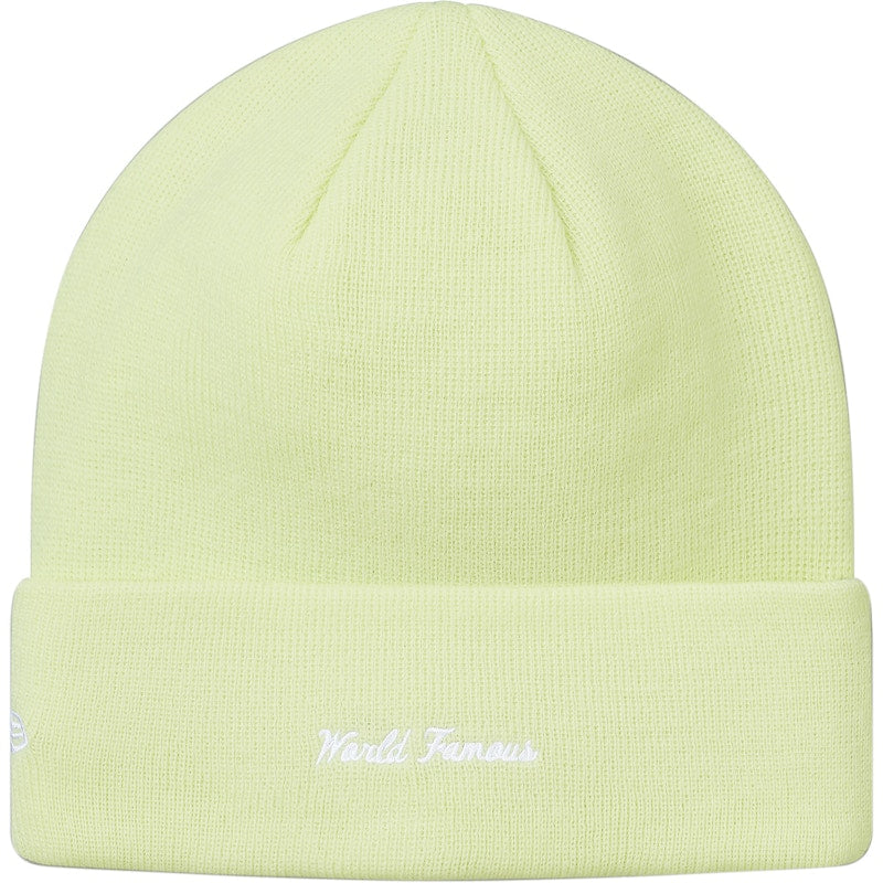 Supreme New Era Box Logo Beanie (FW17) Pale Lime