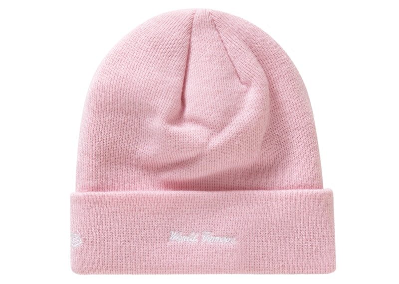 Supreme New Era Box Logo Beanie (FW19) Pink