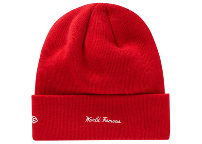 Supreme New Era Box Logo Beanie (FW19) Red