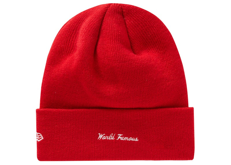 Supreme New Era Box Logo Beanie (FW19) Red
