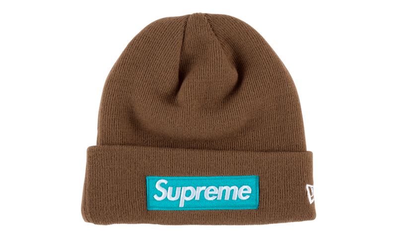 Supreme New Era Box Logo Beanie (FW17) Rust