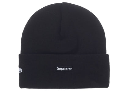 Supreme New Era Classic Logo Shop Beanie Navy