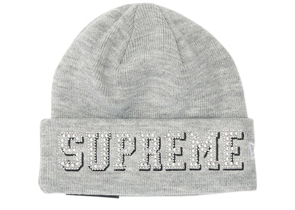 Supreme New Era Gems Beanie Grey