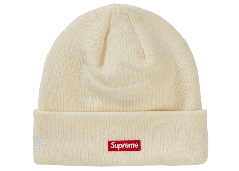 Supreme New Era HQ Beanie Natural