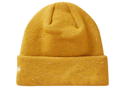 Supreme New Era Metallic Arc Beanie Gold