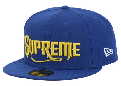 Supreme New Era Mister Cartoon 59Fifty Fitted Cap Light Royal