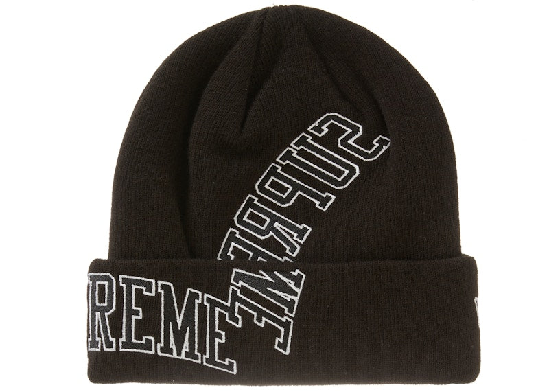 Supreme New Era Multi Arc Beanie Black