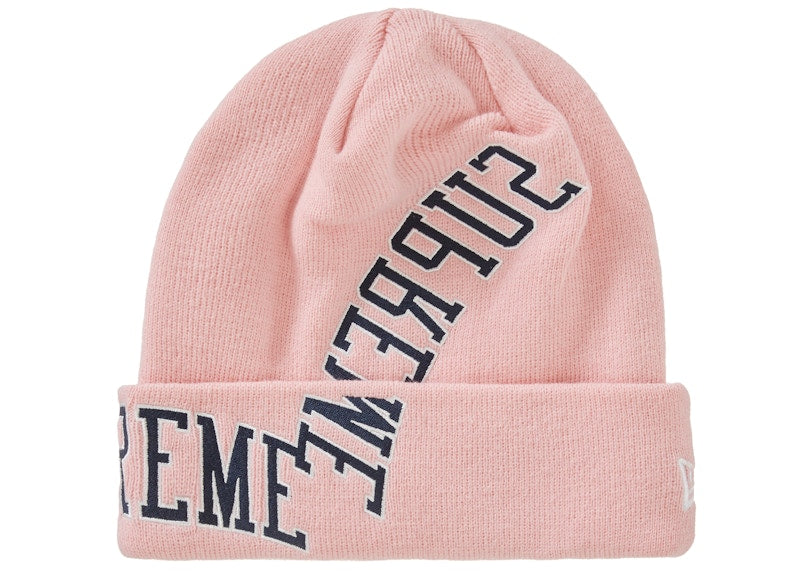 Supreme New Era Multi Arc Beanie Pink