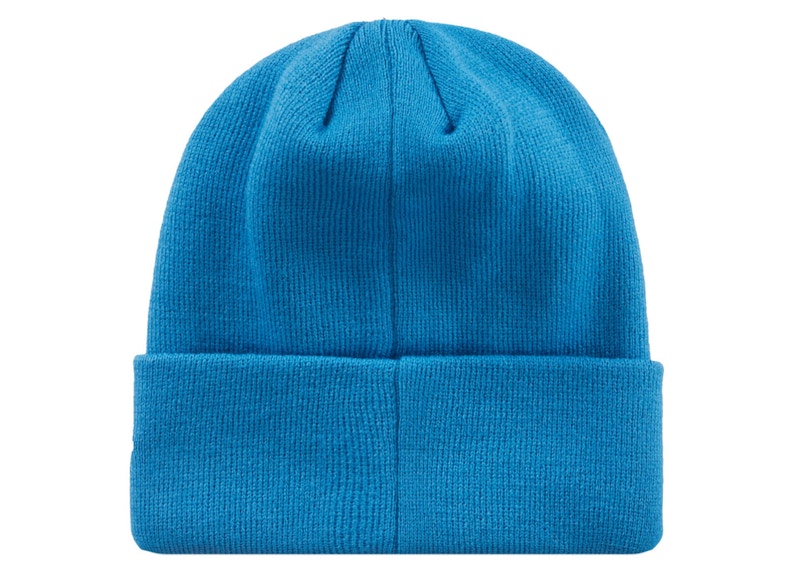 Supreme New Era Psalm Beanie Light Slate