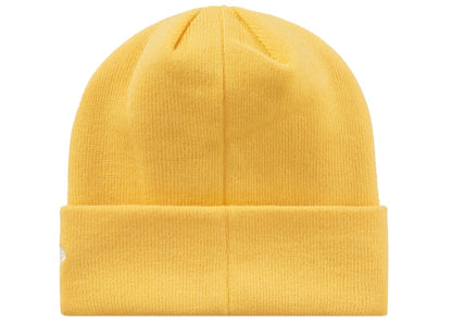 Supreme New Era Psalm Beanie Yellow