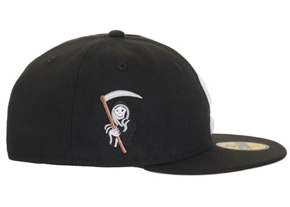 Supreme New Era Reaper S Logo 59Fifty Fitted Hat Black