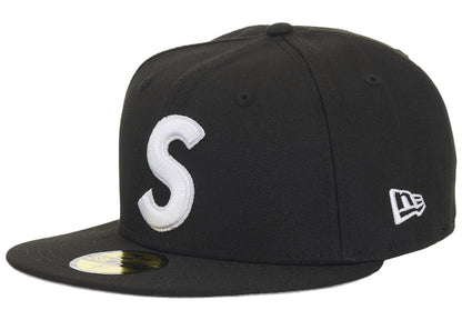 Supreme New Era Reaper S Logo 59Fifty Fitted Hat Black