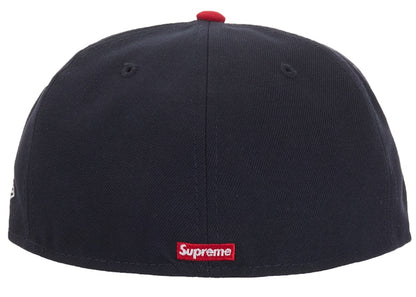 Supreme New Era Reaper S Logo 59Fifty Fitted Hat Navy
