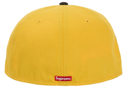Supreme New Era Reaper S Logo 59Fifty Fitted Hat Yellow