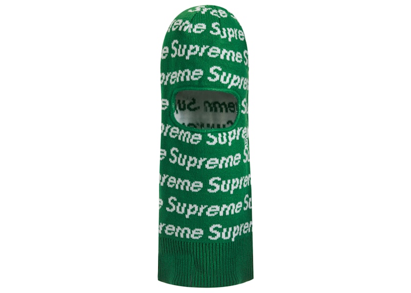 Supreme New Era Repeat Balaclava Green