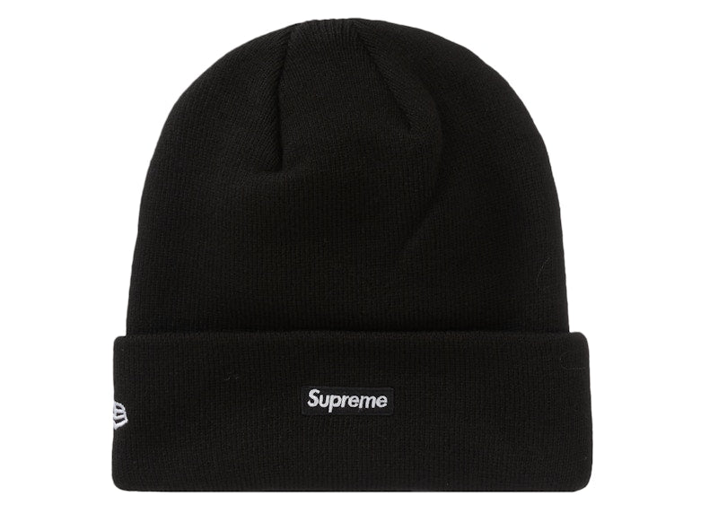 Supreme New Era S Logo Beanie Black