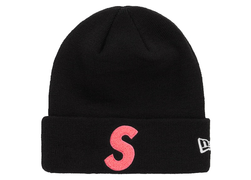 Supreme New Era S Logo Beanie (FW 19) Black