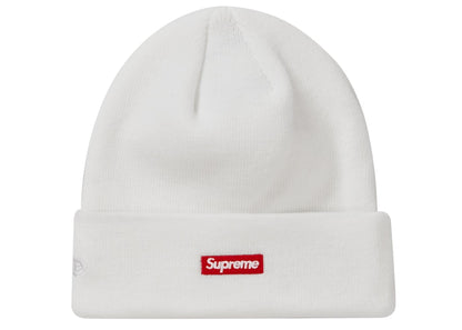 Supreme New Era S Logo Beanie (FW 19) White