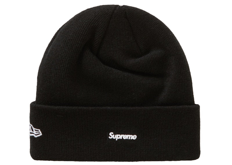 Supreme New Era S Logo Beanie (FW20) Black