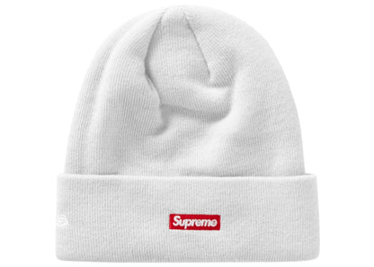 Supreme New Era S Logo Beanie (FW20) White