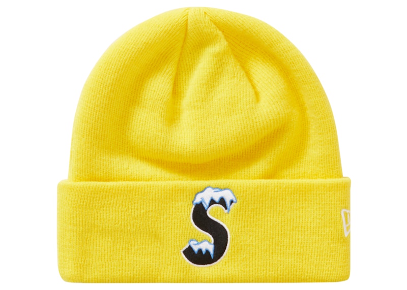 Supreme New Era S Logo Beanie (FW20) Yellow