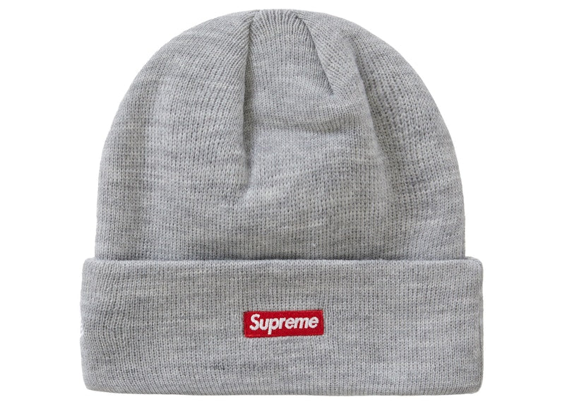 Supreme New Era S Logo Beanie (FW22) Heather Grey