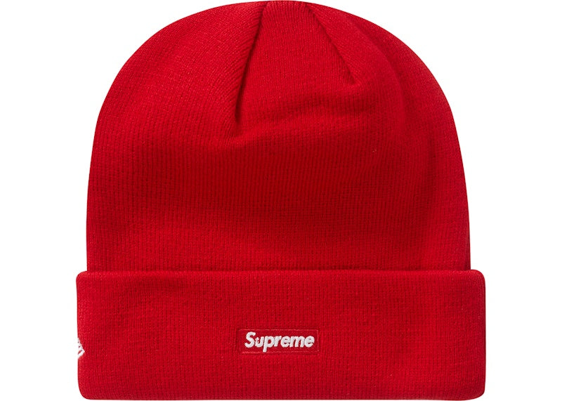 Supreme New Era S Logo Beanie (FW22) Red