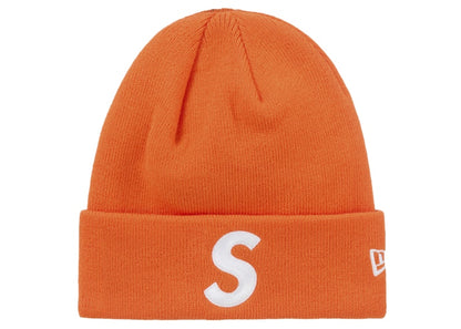 Supreme New Era S Logo Beanie (FW24) Orange
