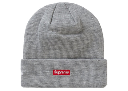 Supreme New Era S Logo Beanie Heather Grey