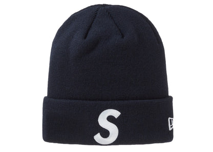Supreme New Era S Logo Beanie Navy