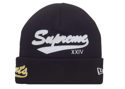 Supreme New Era Salvation Beanie Black