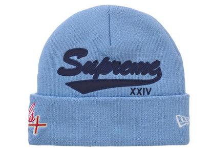 Supreme New Era Salvation Beanie Light Blue