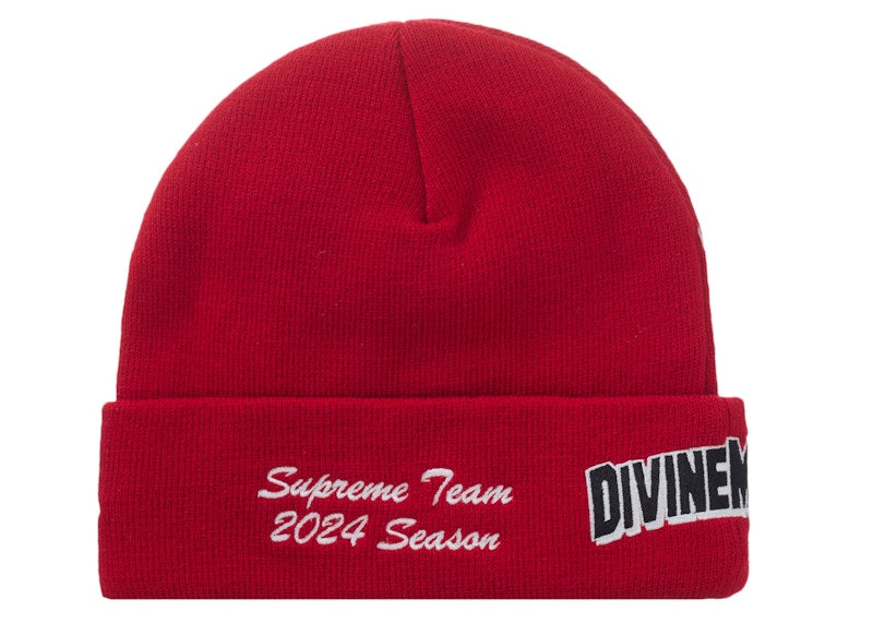 Supreme New Era Salvation Beanie Red