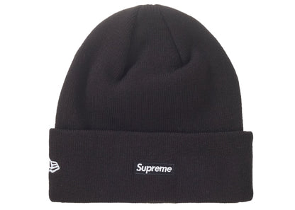 Supreme New Era Script Beanie Black