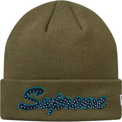 Supreme New Era Script Beanie (FW18) Olive