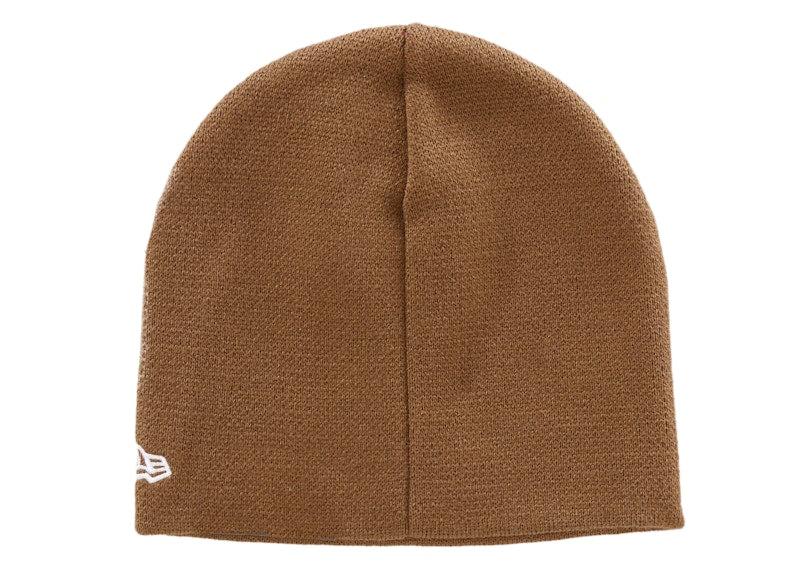 Supreme New Era Script Beanie (FW22) Brown