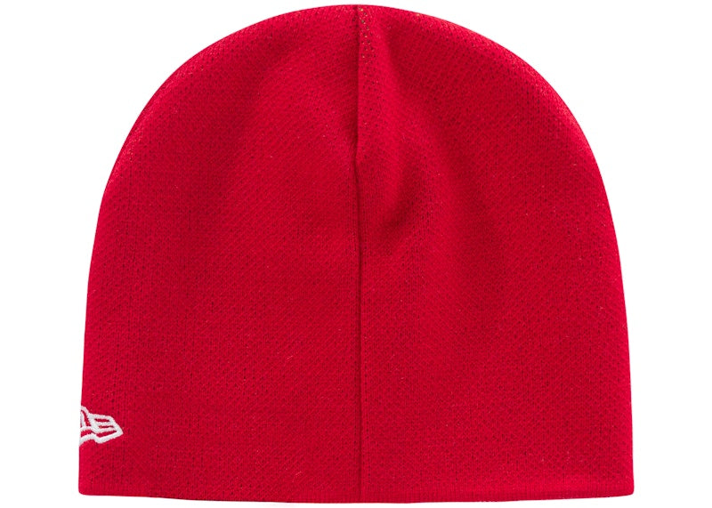 Supreme New Era Script Beanie (FW22) Red