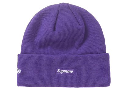 Supreme New Era Script Beanie Purple