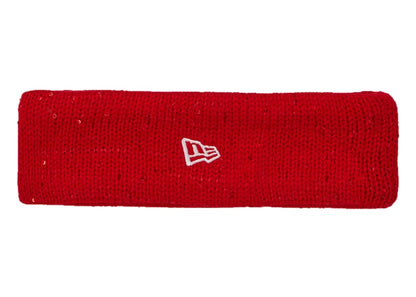 Supreme New Era Sequin Arc Logo Headband Red