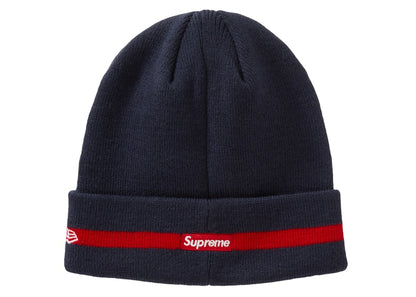 Supreme New Era Sequin Beanie Navy
