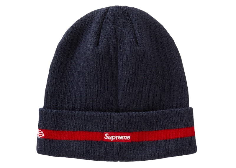 Supreme New Era Sequin Beanie Navy