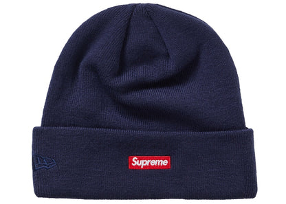 Supreme New Era Shop Beanie Navy London