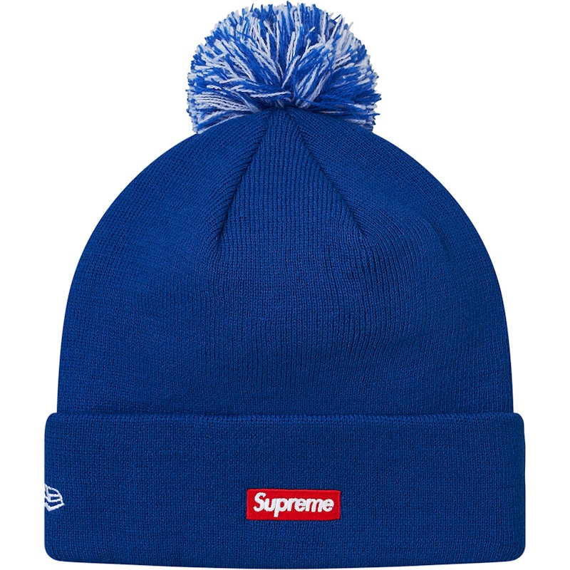 Supreme New Era Snake Script Beanie Royal