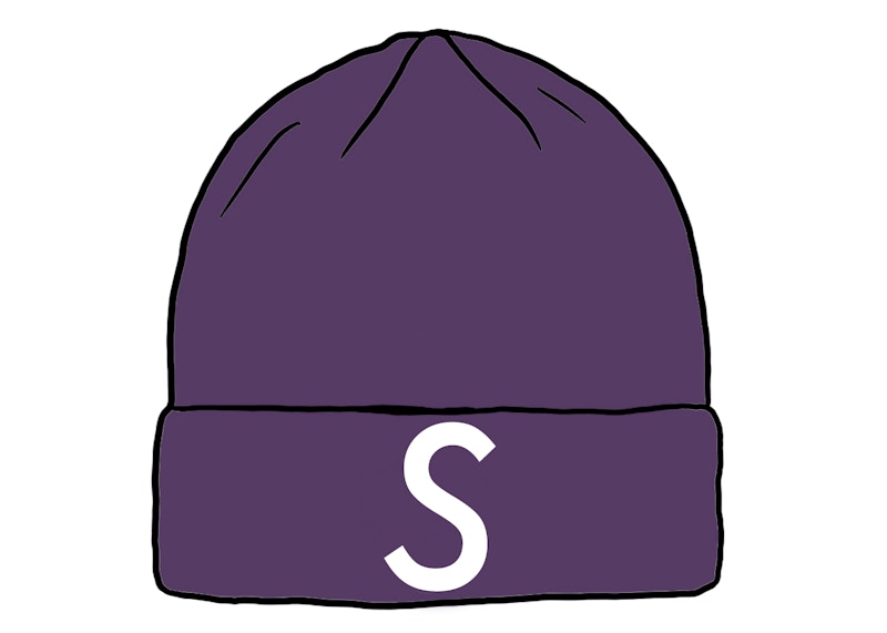 Supreme New Era Swarovski S Logo Beanie Purple