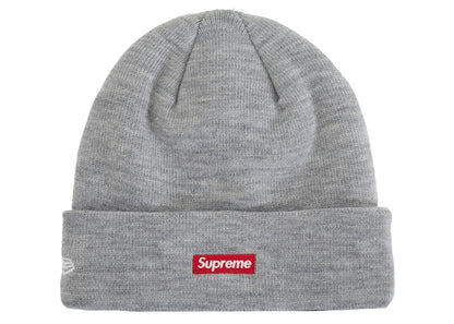 Supreme New Era Varsity Beanie Heather Grey