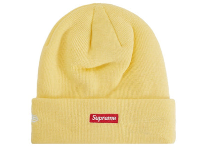 Supreme New Era Varsity Beanie Light Yellow