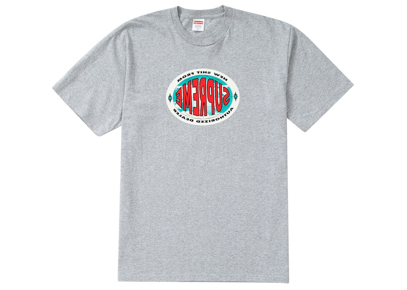 Supreme New Shit Tee Heather Grey