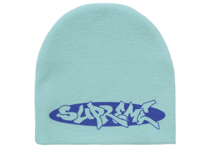 Supreme New World Order Beanie Light Teal